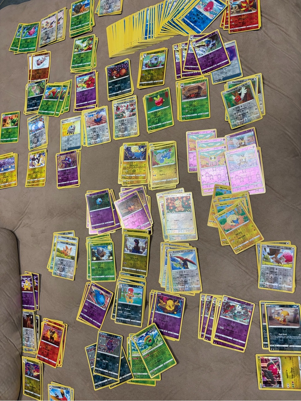 Over 500 Holographic Pokémon Cards